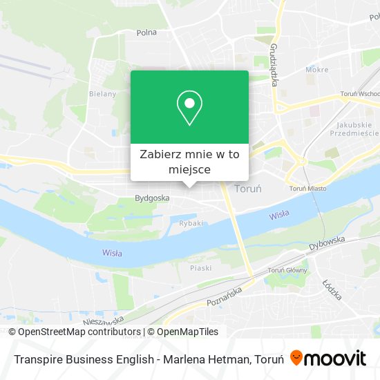 Mapa Transpire Business English - Marlena Hetman
