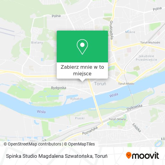 Mapa Spinka Studio Magdalena Szwatońska