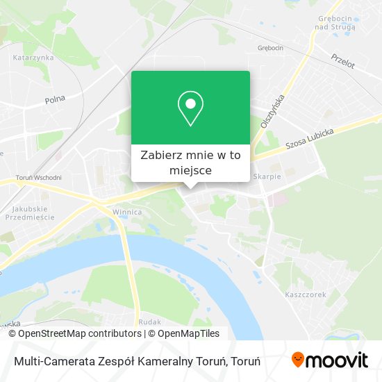 Mapa Multi-Camerata Zespół Kameralny Toruń