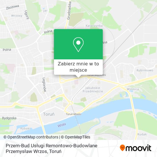 Mapa Przem-Bud Usługi Remontowo-Budowlane Przemysław Wrzos