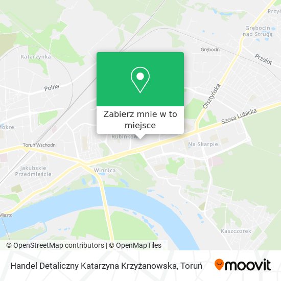 Mapa Handel Detaliczny Katarzyna Krzyżanowska
