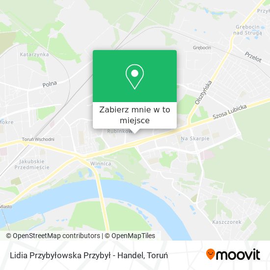 Mapa Lidia Przybyłowska Przybył - Handel