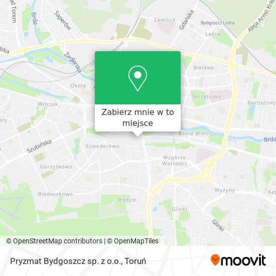 Mapa Pryzmat Bydgoszcz sp. z o.o.