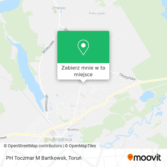 Mapa PH Toczmar M Bartkowsk