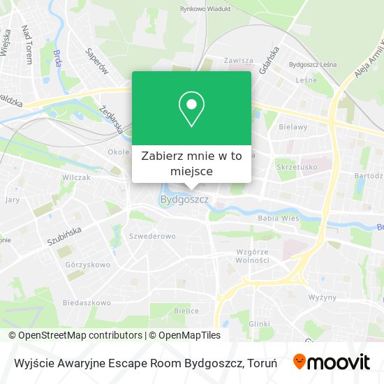 Mapa Wyjście Awaryjne Escape Room Bydgoszcz