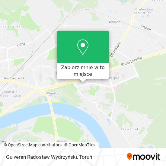 Mapa Gulveren Radosław Wydrzyński