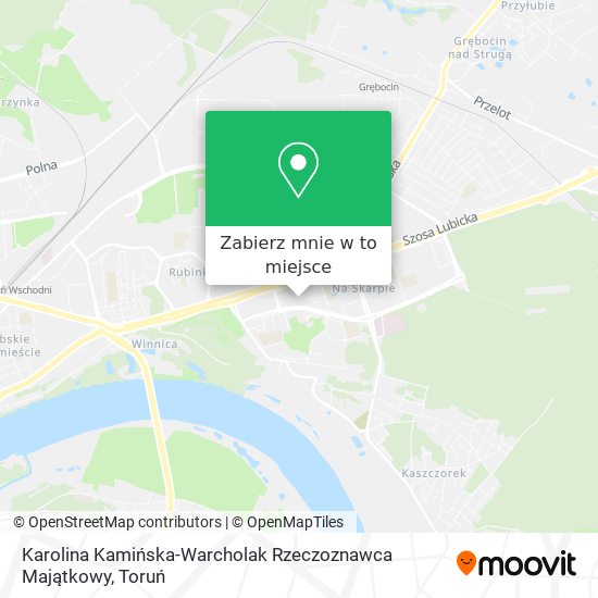 Mapa Karolina Kamińska-Warcholak Rzeczoznawca Majątkowy