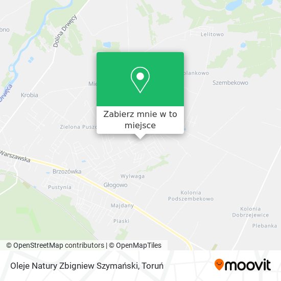 Mapa Oleje Natury Zbigniew Szymański