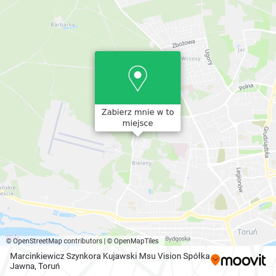 Mapa Marcinkiewicz Szynkora Kujawski Msu Vision Spółka Jawna