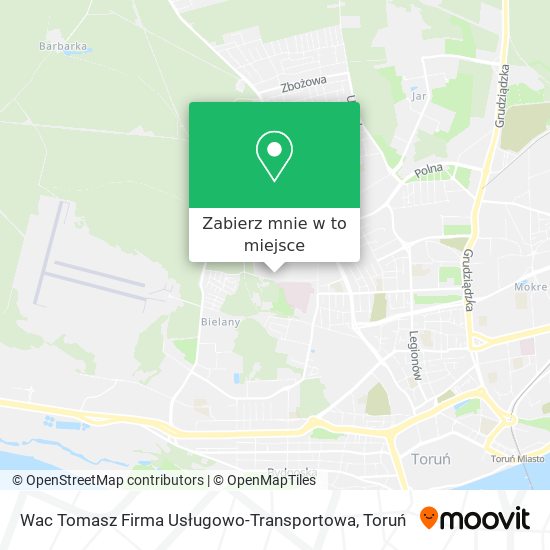 Mapa Wac Tomasz Firma Usługowo-Transportowa