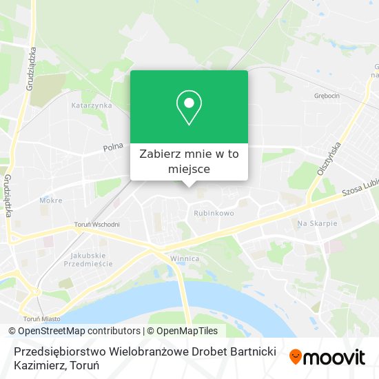 Mapa Przedsiębiorstwo Wielobranżowe Drobet Bartnicki Kazimierz