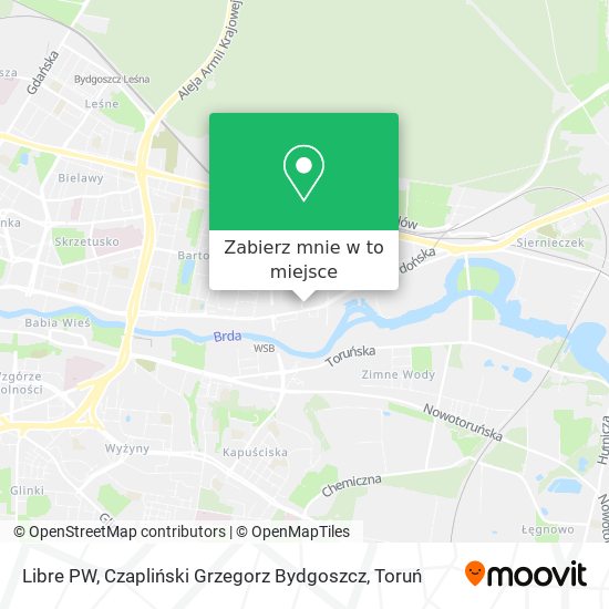 Mapa Libre PW, Czapliński Grzegorz Bydgoszcz