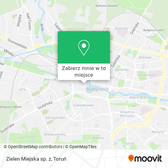 Mapa Zielen Miejska sp. z