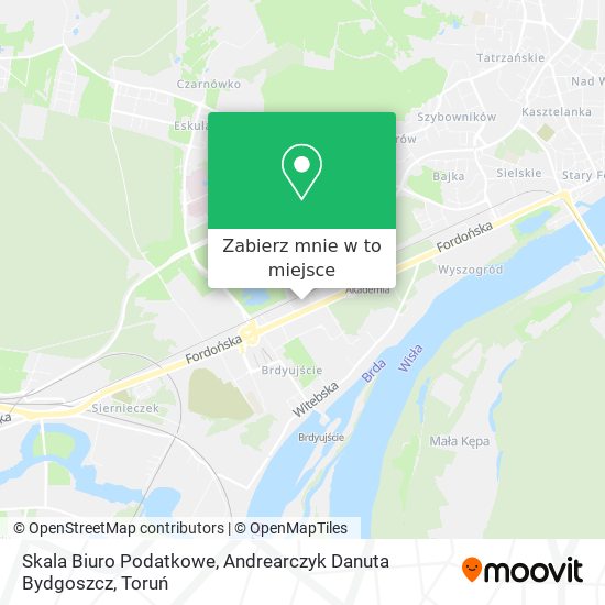 Mapa Skala Biuro Podatkowe, Andrearczyk Danuta Bydgoszcz