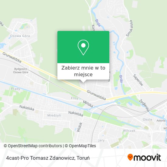 Mapa 4cast-Pro Tomasz Zdanowicz