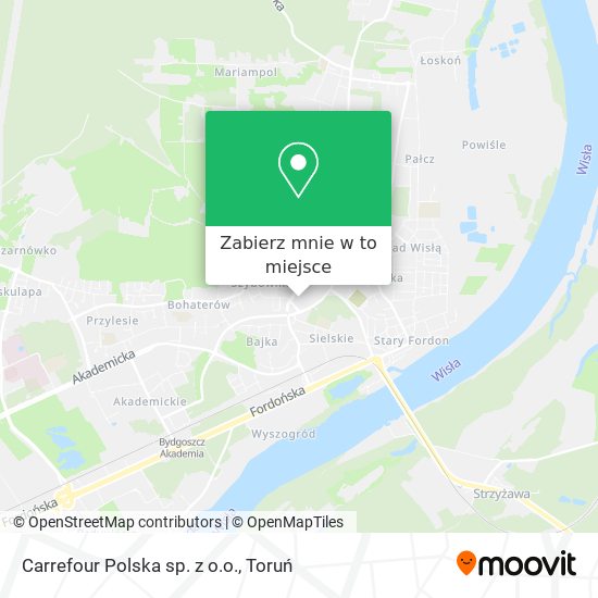 Mapa Carrefour Polska sp. z o.o.