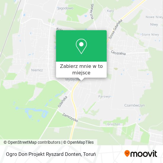 Mapa Ogro Don Projekt Ryszard Donten