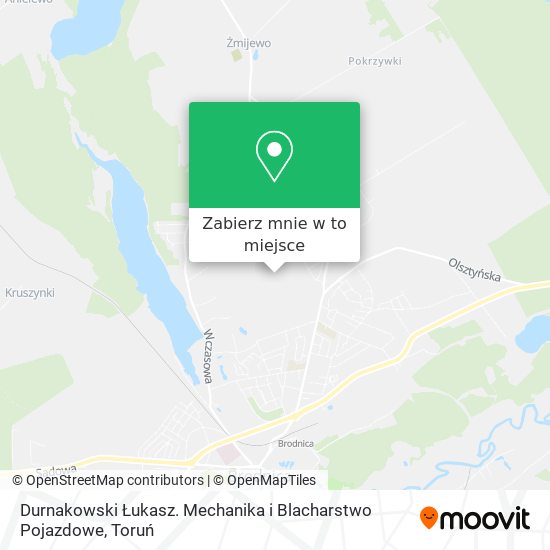 Mapa Durnakowski Łukasz. Mechanika i Blacharstwo Pojazdowe