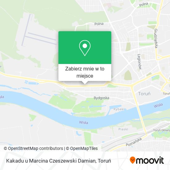 Mapa Kakadu u Marcina Czeszewski Damian