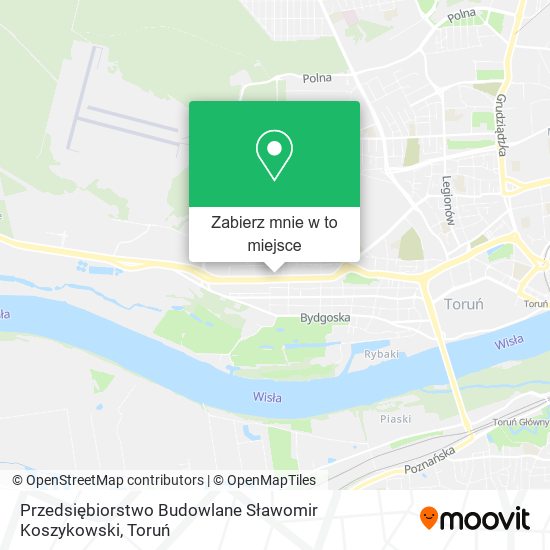 Mapa Przedsiębiorstwo Budowlane Sławomir Koszykowski