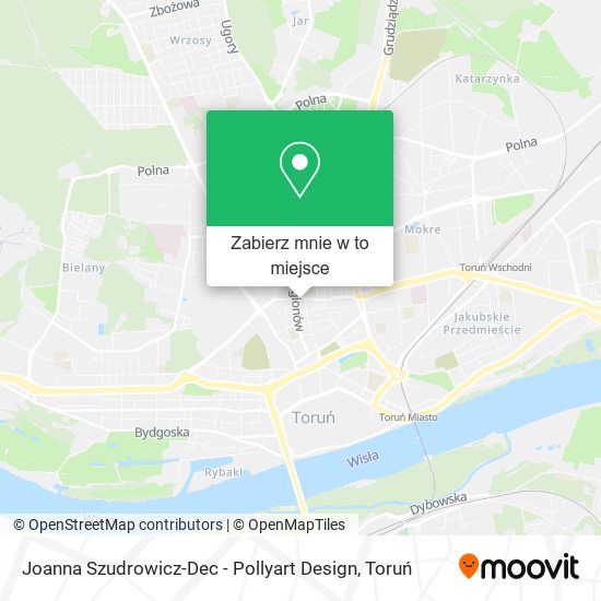 Mapa Joanna Szudrowicz-Dec - Pollyart Design