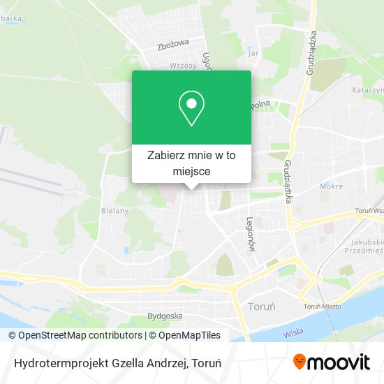 Mapa Hydrotermprojekt Gzella Andrzej