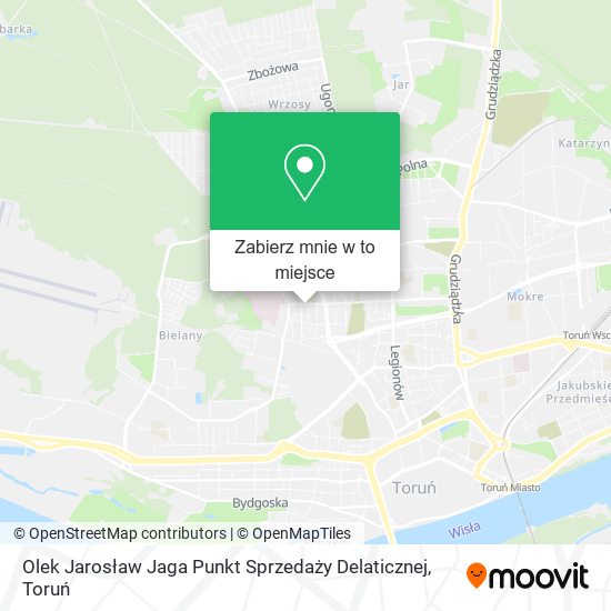 Mapa Olek Jarosław Jaga Punkt Sprzedaży Delaticznej