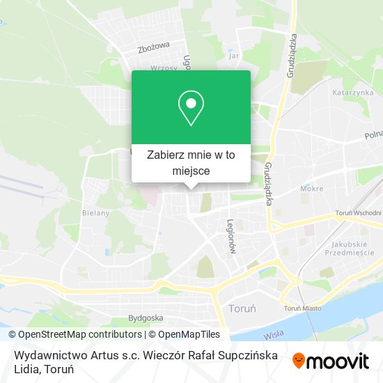 Mapa Wydawnictwo Artus s.c. Wieczór Rafał Supczińska Lidia