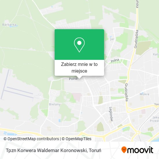 Mapa Tpzn Korwera Waldemar Koronowski