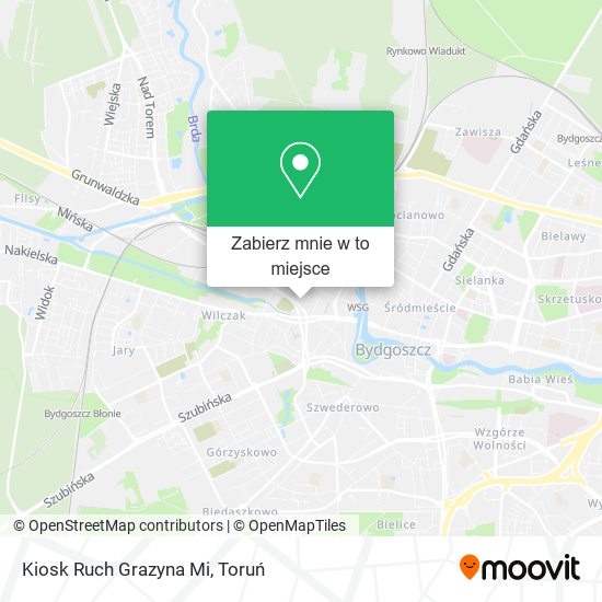 Mapa Kiosk Ruch Grazyna Mi