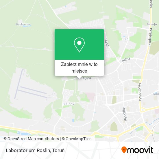 Mapa Laboratorium Roslin