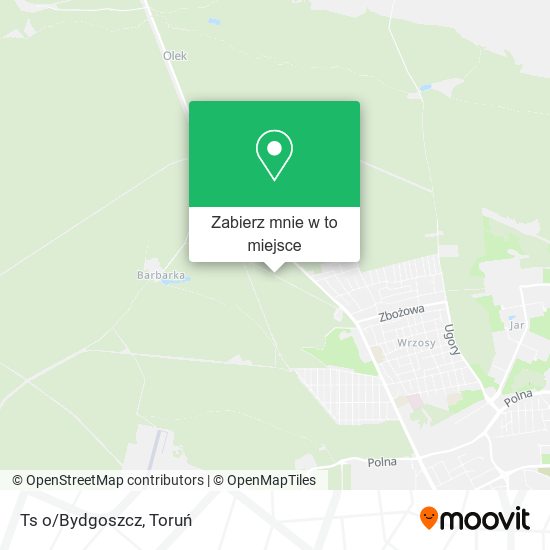 Mapa Ts o/Bydgoszcz