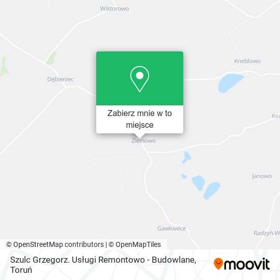 Mapa Szulc Grzegorz. Usługi Remontowo - Budowlane