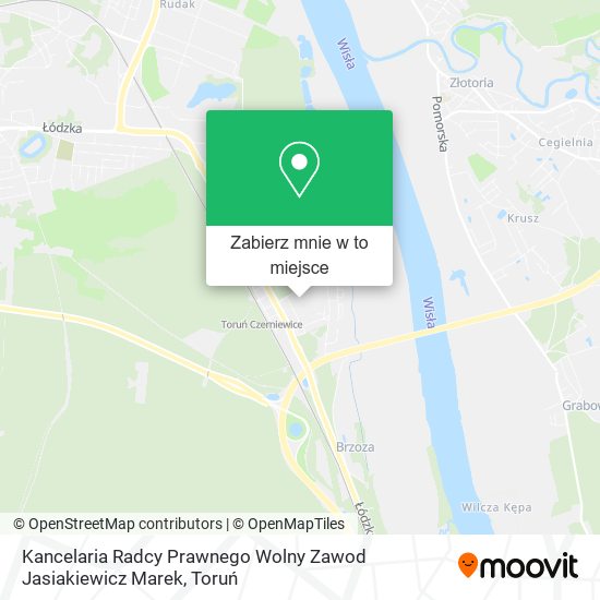 Mapa Kancelaria Radcy Prawnego Wolny Zawod Jasiakiewicz Marek