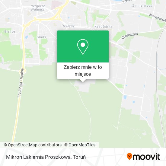 Mapa Mikron Lakiernia Proszkowa