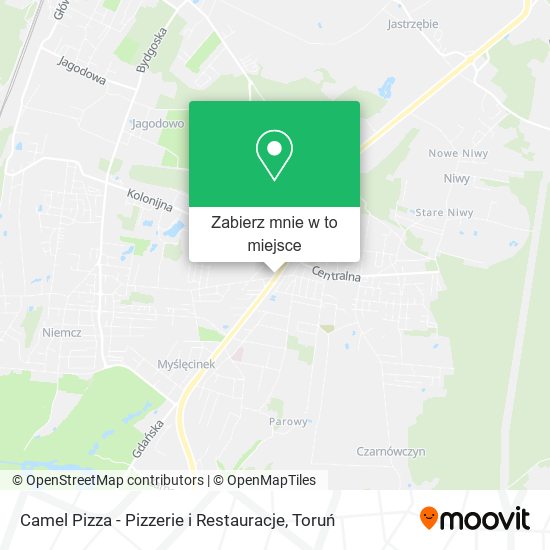 Mapa Camel Pizza - Pizzerie i Restauracje