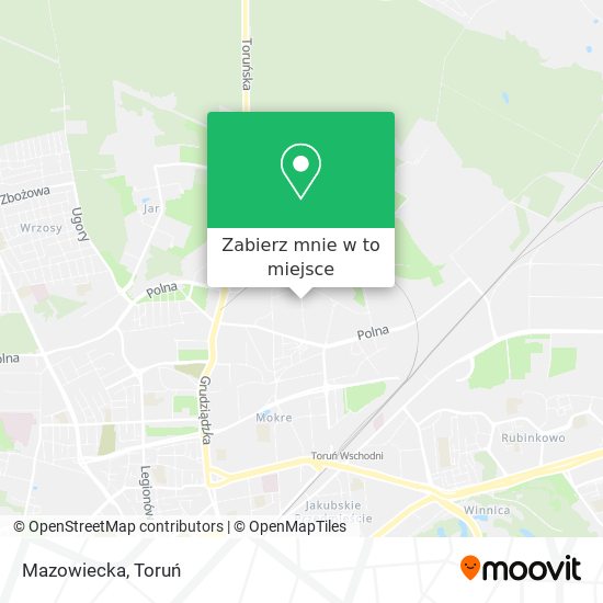 Mapa Mazowiecka