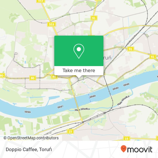 Mapa Doppio Caffee