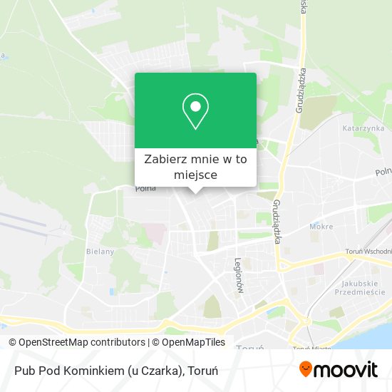 Mapa Pub Pod Kominkiem (u Czarka)
