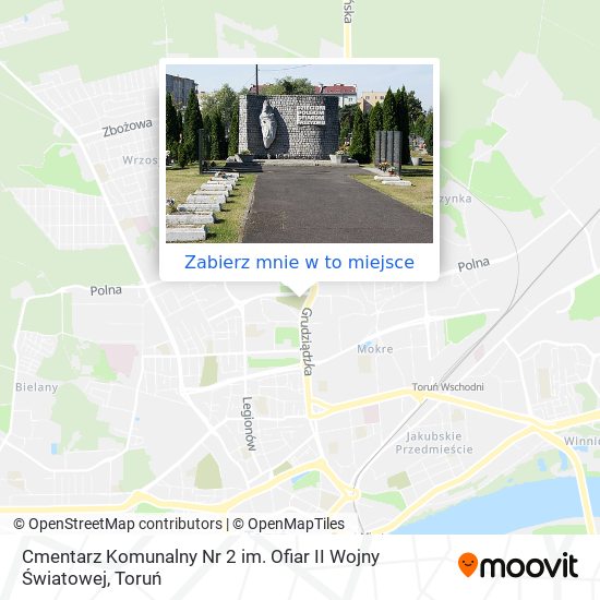 Mapa Cmentarz Komunalny Nr 2 im. Ofiar II Wojny Światowej