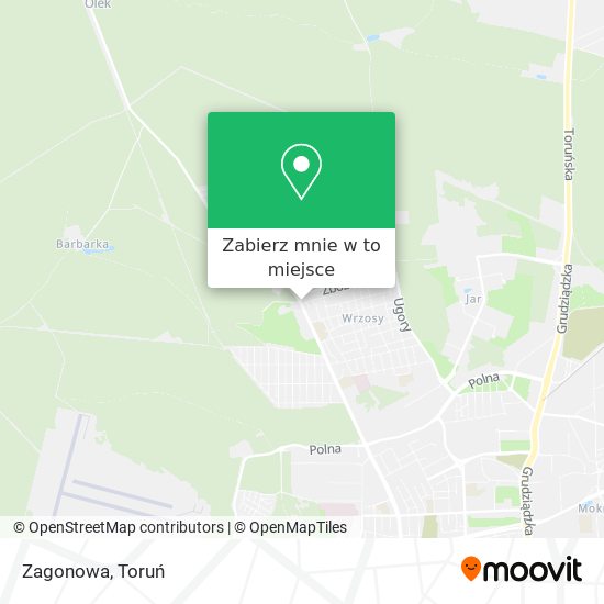 Mapa Zagonowa