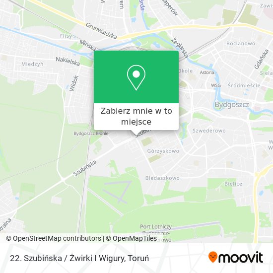 Mapa 22. Szubińska / Żwirki I Wigury