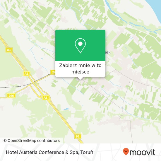 Mapa Hotel Austeria Conference & Spa