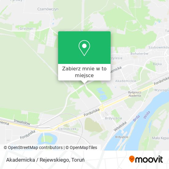 Mapa Akademicka / Rejewskiego