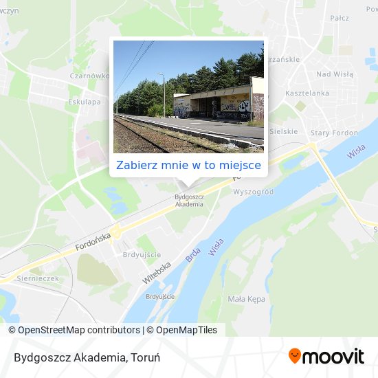 Mapa Bydgoszcz Akademia