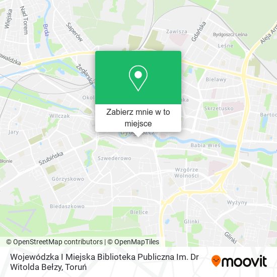 Mapa Wojewódzka I Miejska Biblioteka Publiczna Im. Dr Witolda Bełzy