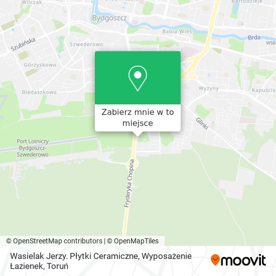 Mapa Wasielak Jerzy. Płytki Ceramiczne, Wyposażenie Łazienek