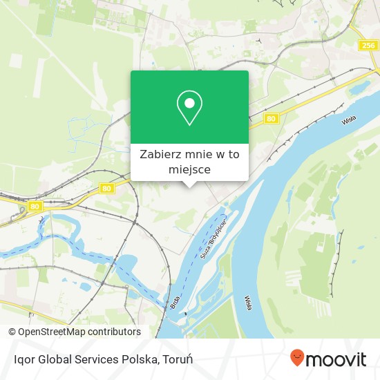 Mapa Iqor Global Services Polska