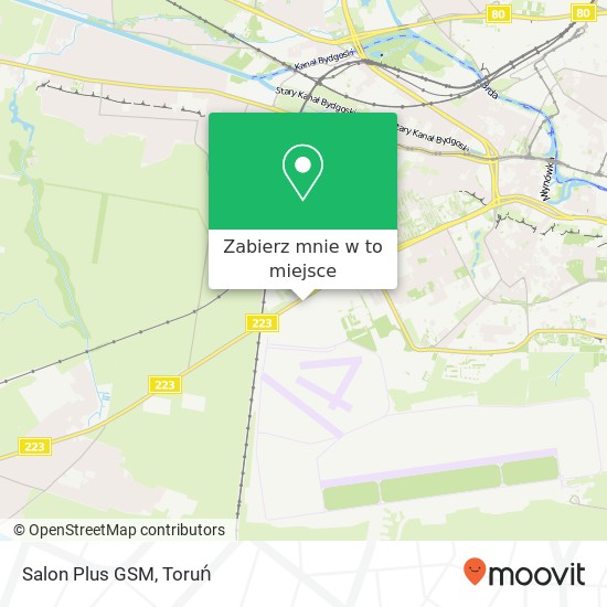 Mapa Salon Plus GSM