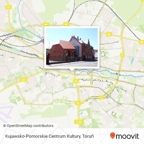 Mapa Kujawsko-Pomorskie Centrum Kultury